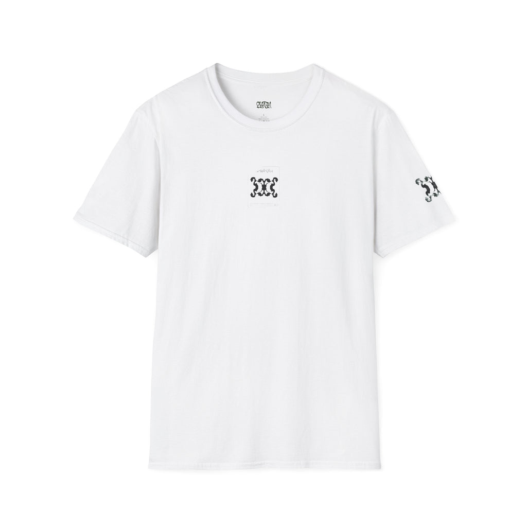 T-Shirt — Pink Abstract Symmetry Graphic